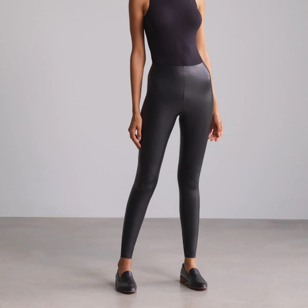 Commando NWT Faux Leather Leggings XS Black Small Perfect Control